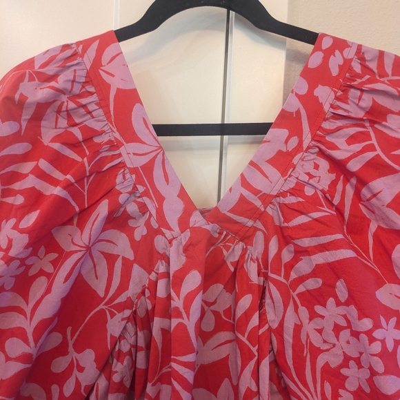 Voyageur by Mersea Ada Poplin Floral Print Top. NWT. Small - Picture 3 of 7